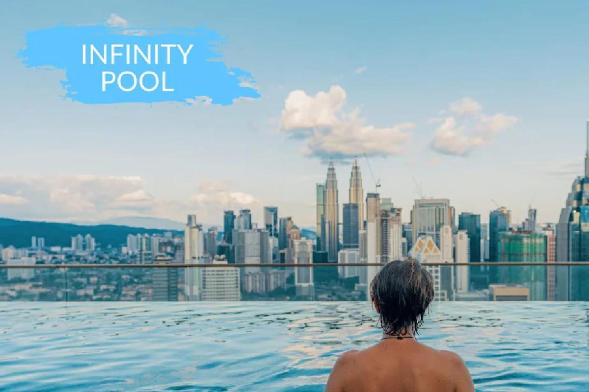 Skypool Kl Free Infinity Pool Over Kuala Lumpur Bagian luar foto
